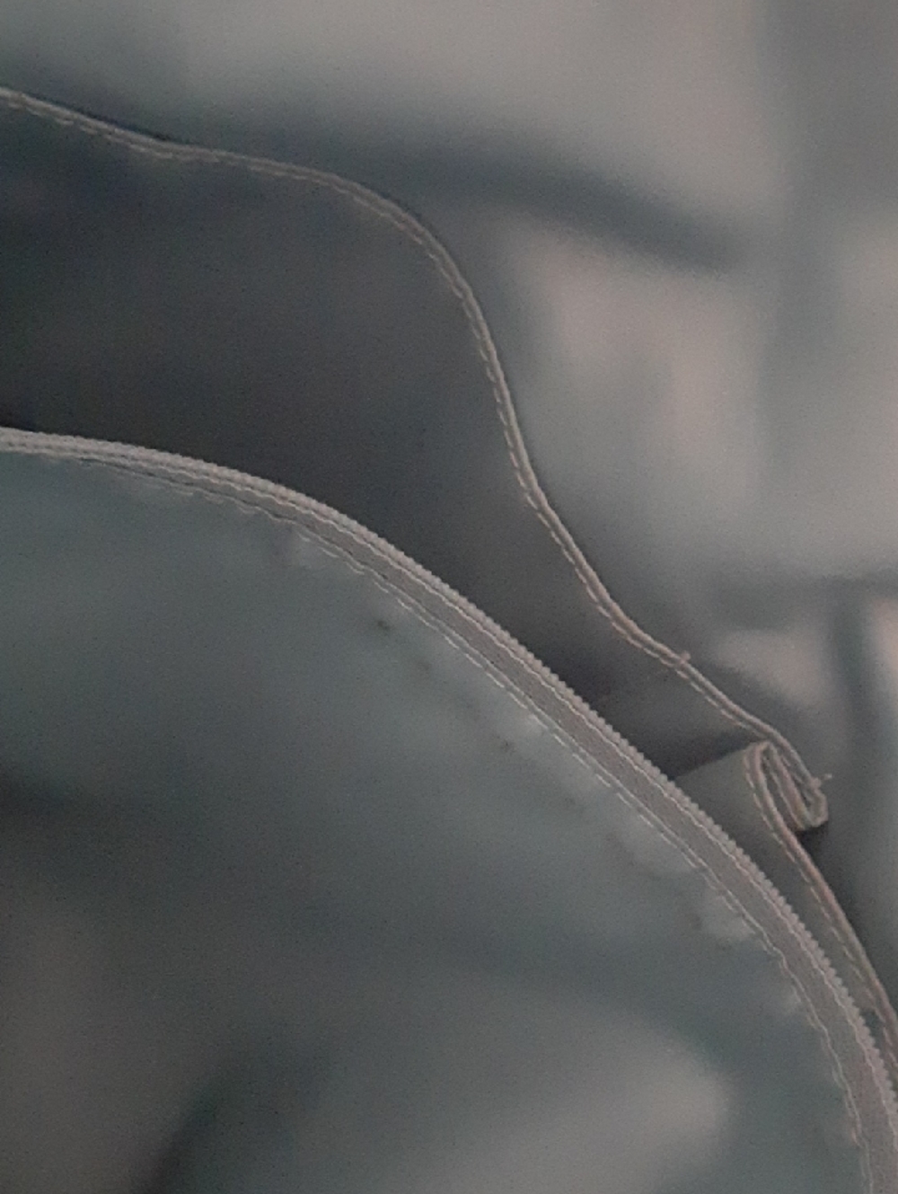 COACH Signature Poppy Glam Black Glazed Distressed Leather Tote Bag - Picture 11 of 11